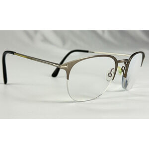 Tom Ford TF5452 013 Mens Gray Rimless Square 52-21-145mm Eyeglasses FRAMES ONLY